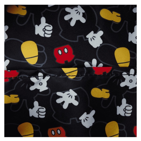 NEW Loungefly Mickey Mouse Exclusive Plush Corduroy Cosplay Mini Backpack - Picture 3 of 6